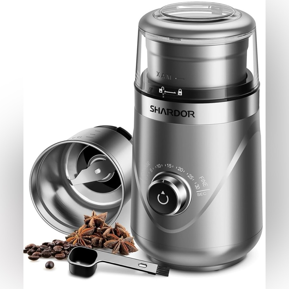 Adjustable coffee grinder